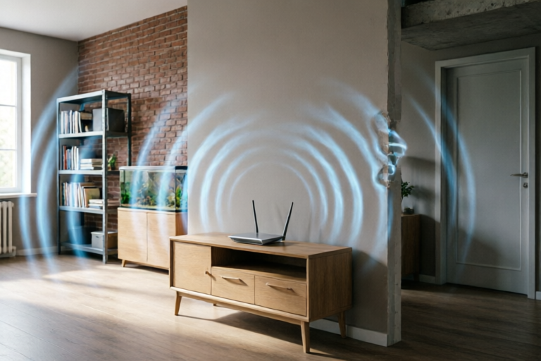 Why does my WiFi signal become weaker in other rooms?