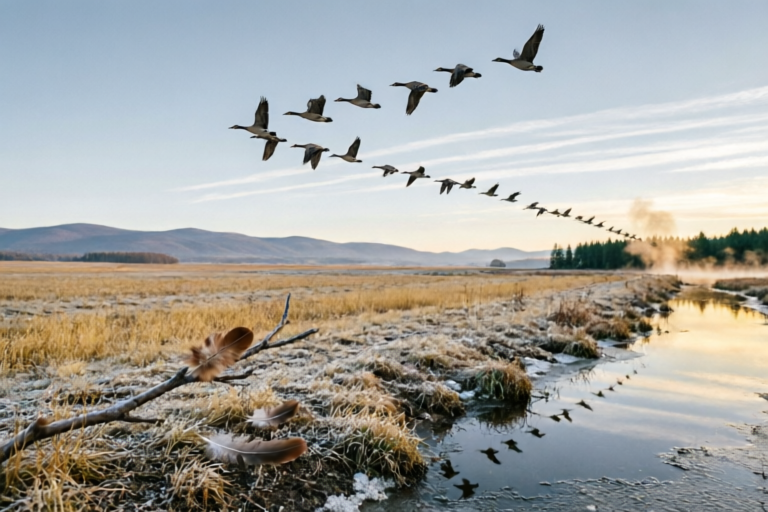 Why do birds migrate south during winter months?