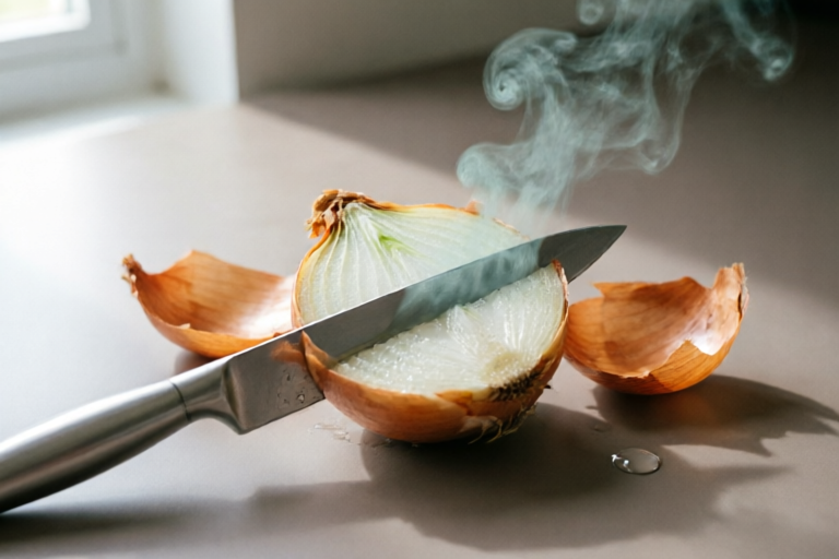 Why Does Cutting Raw Onions Make Your Eyes Water?