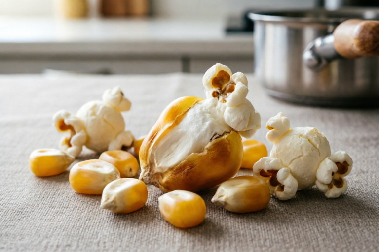 Why Do Popcorn Kernels Pop When Heated Quickly?