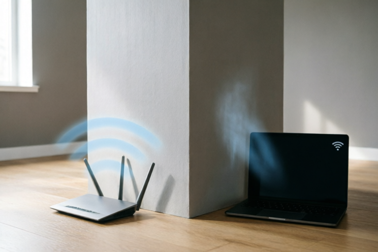 Why Does WiFi Speed Drop When Walls Block Signal?