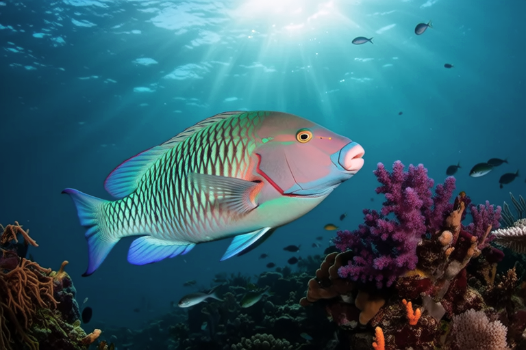 The Brightest Underwater Jewels: Discovering the Magnificent Parrot Fish