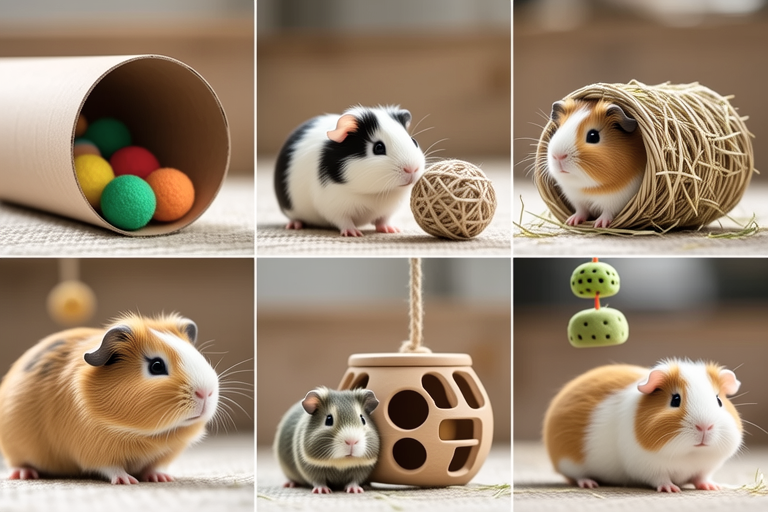 7 Creative DIY Toys for Keeping Your Guinea Pig Active and Happy