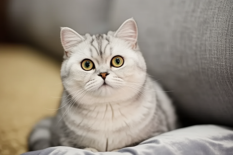 Meet the Fluffy, Mysterious Star of the Cat World: The British Shorthair Silver