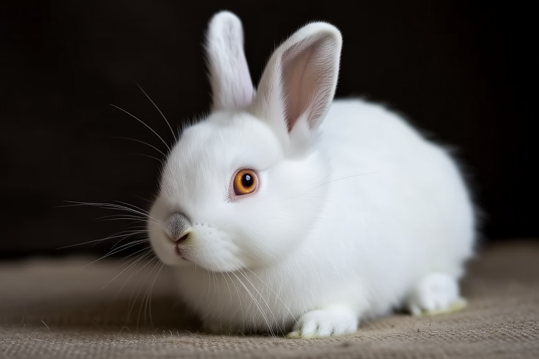 The Sparkling Eyes of the Hotot Rabbit: A Unique Pet Choice